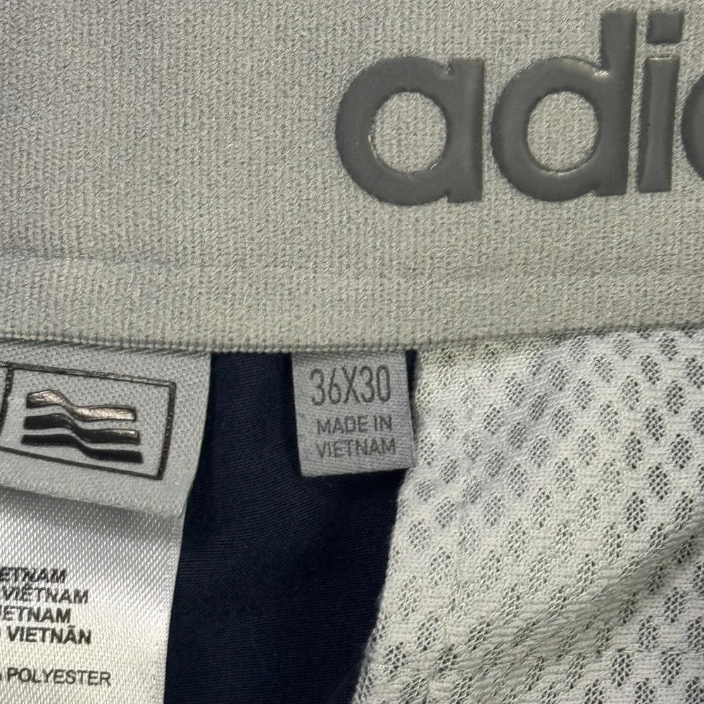 Adidas Golf Chino Dress Pants Mens 36x29 Blue Stretch Performance Pockets